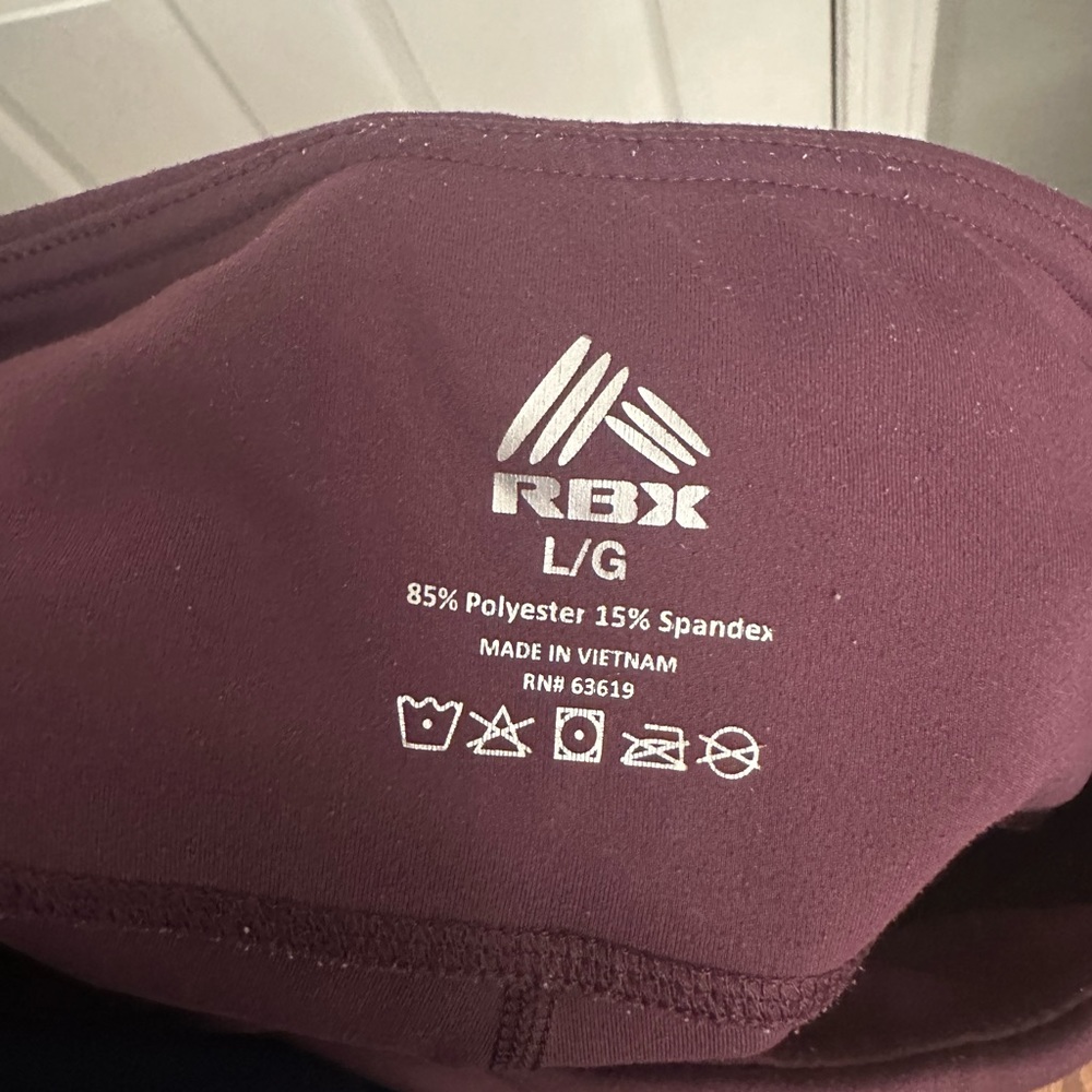 Plum colored leggings